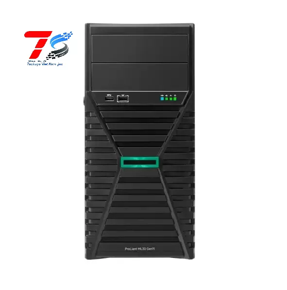 Máy chủ HPE ProLiant ML30 Gen11 4LFF P86720-375 - Intel Xeon 6315P/16GB/2x1TB SATA/PSU 350W/3Y